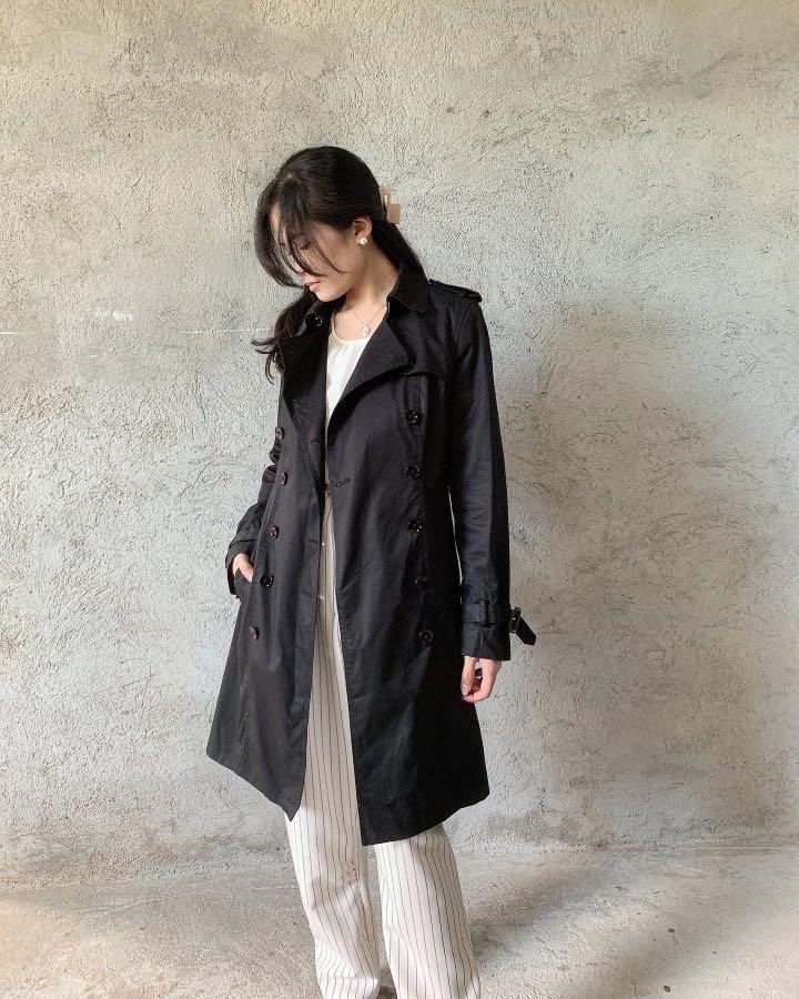 Banana republic black coat store