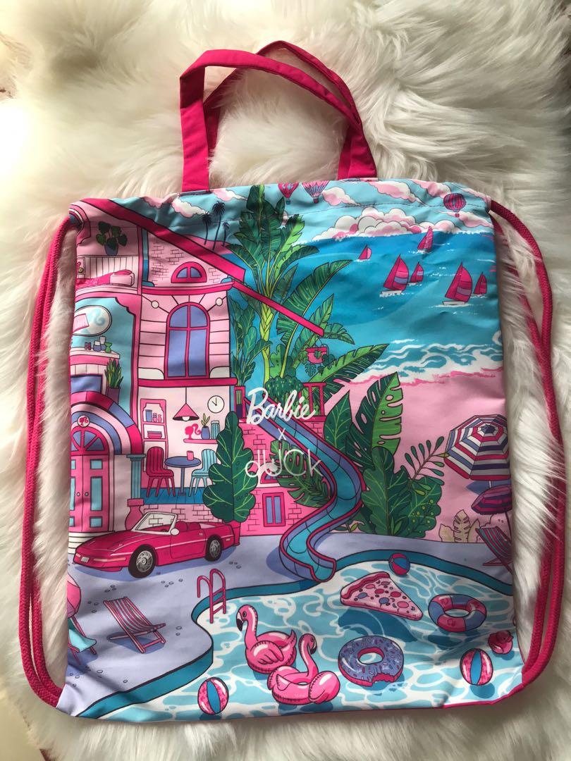 Barbie drawstring bag outlet