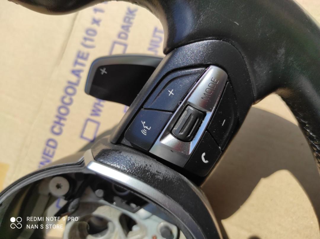 BMW f30 msport steering wheel with paddle shifter without airbag, Auto