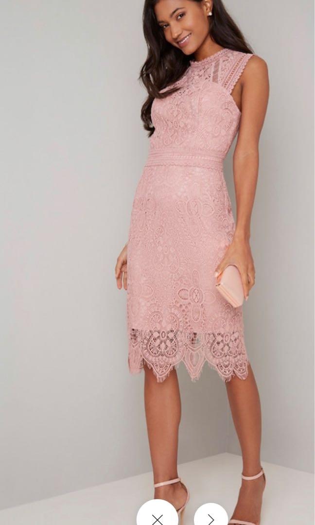 Chi chi london crochet bodycon dress store