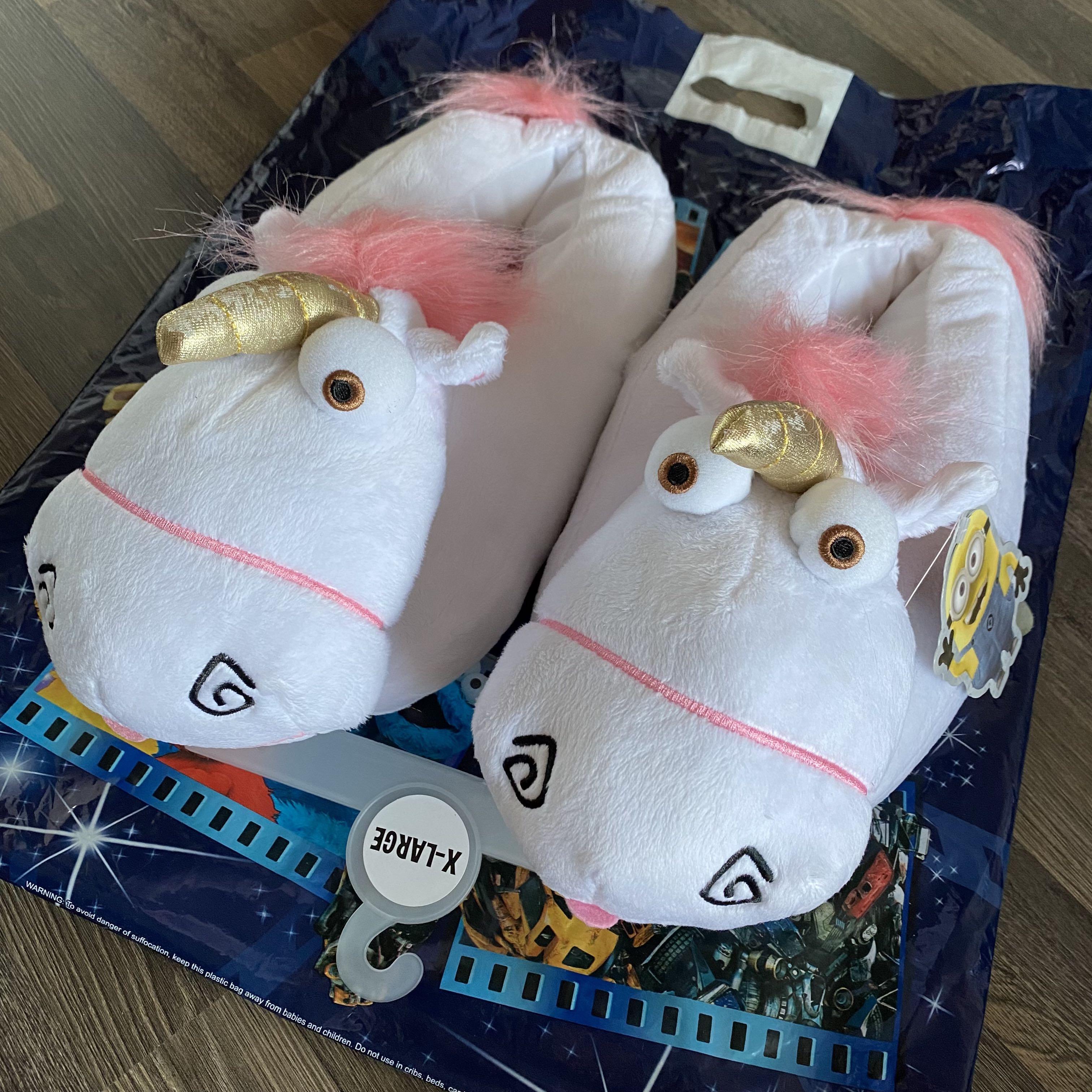 Despicable me unicorn hotsell slippers