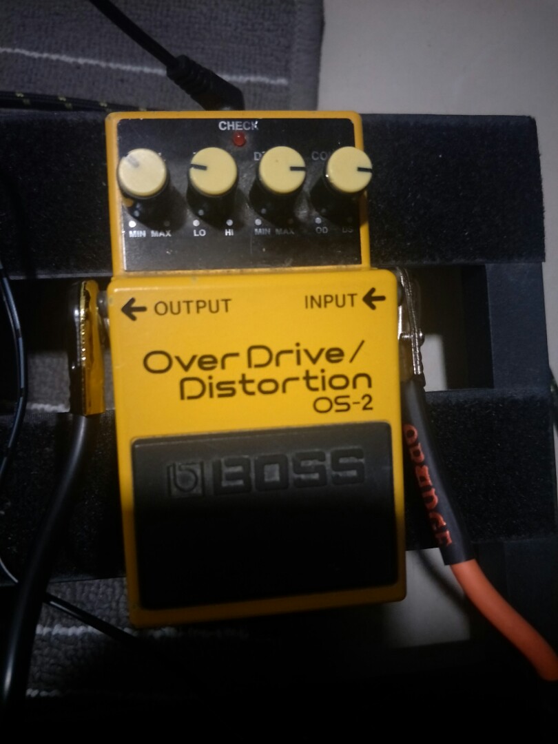 Boss Overdrive/Distortion OS2, Hobbies & Toys, Music & Media, Music Accessories on Carousell
