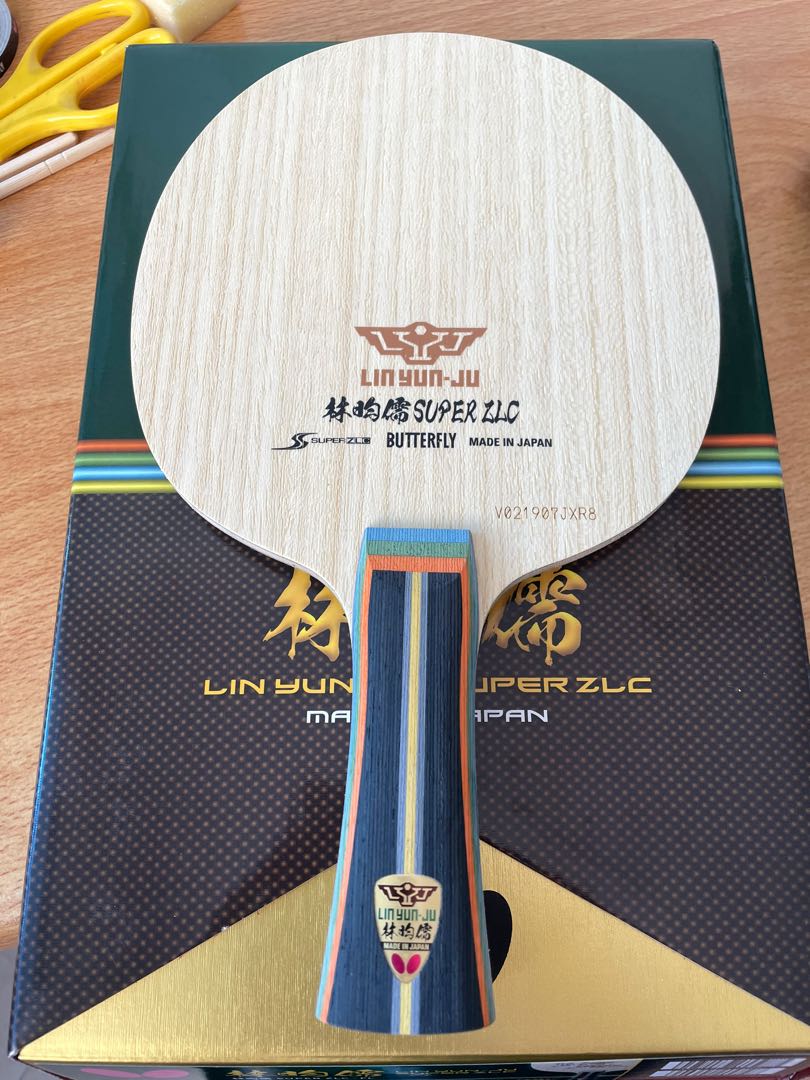 Butterfly Lin Yun Ju SUPER ZLC FL Table Tennis racket, Sports Equipment