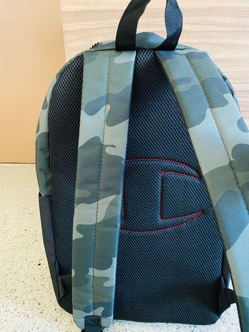 Grey camo champion backpack hot sale
