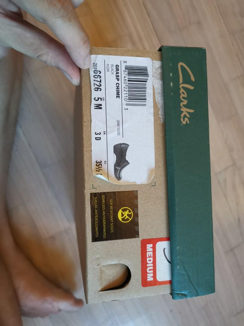 Clarks Grasp Chime Pumps EU35.5M US5 UK3D