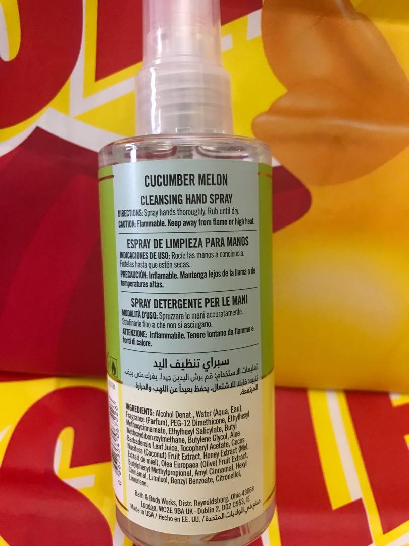 Cleansing Hand Spray, Beauty & Personal Care, Sanitisers