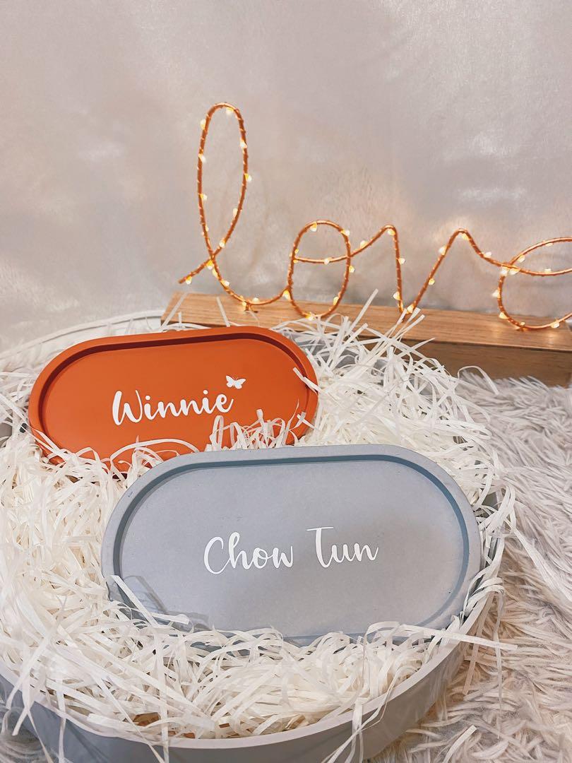 Customised Clay Tray Personalised Gift, Hobbies & Toys, Stationery