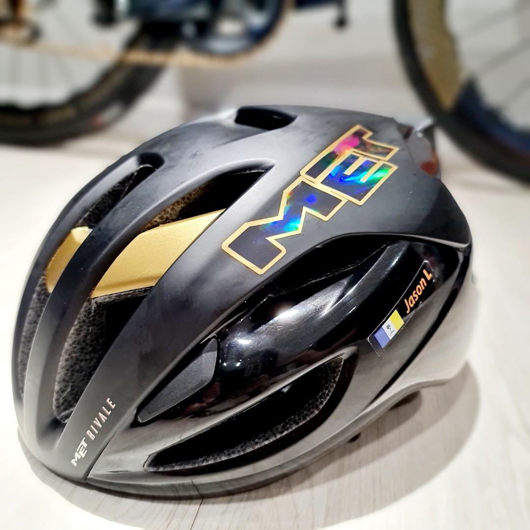 Customised MET helmet sticker Sports Equipment Bicycles Parts