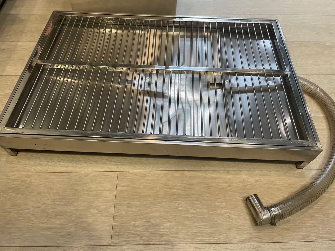 Dog Pee Tray Stainless Steel with Direct Sewer Drainage free fake
