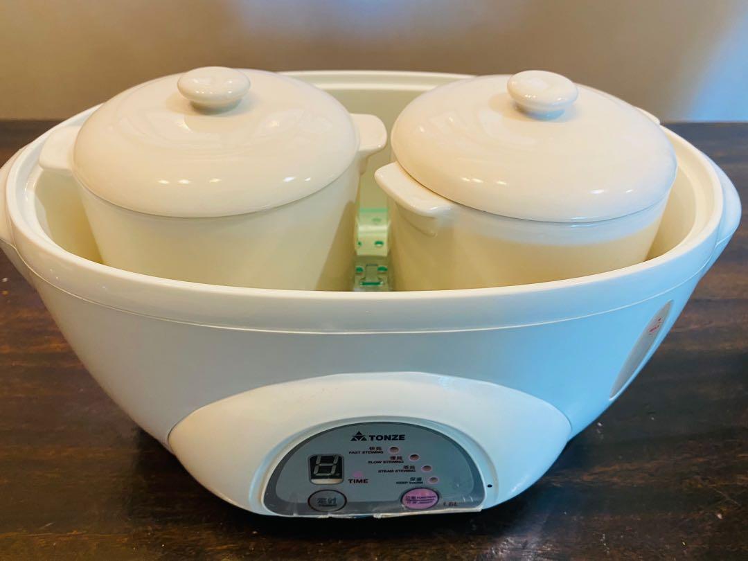 Double Boiler/Steam/Stew Tonze DDZ16A, TV & Home Appliances, Kitchen