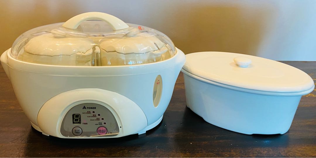 Double Boiler/Steam/Stew Tonze DDZ16A, TV & Home Appliances, Kitchen