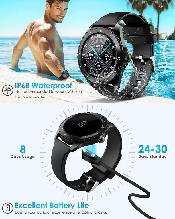 Elegiant cheap smart watch