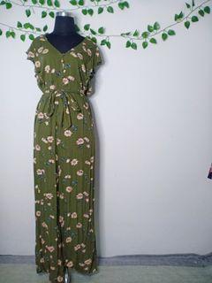 Floral Long Jumpsuit