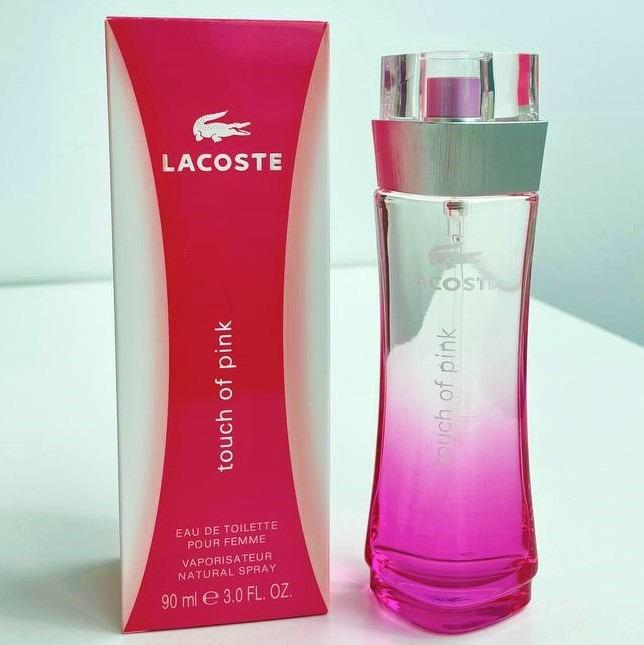 free postage LACOSTE TOUCH OF PINK EDT POUR FEMME 90ML 7060