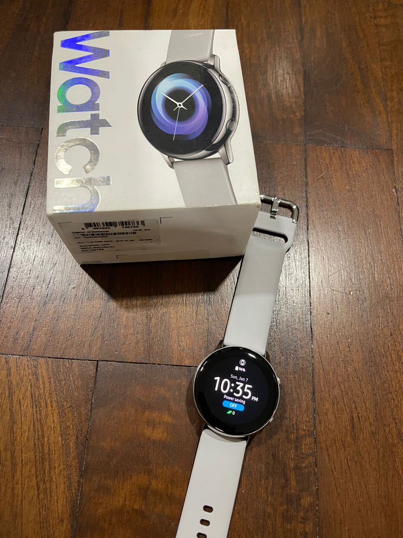 Galaxy watch active in silver store