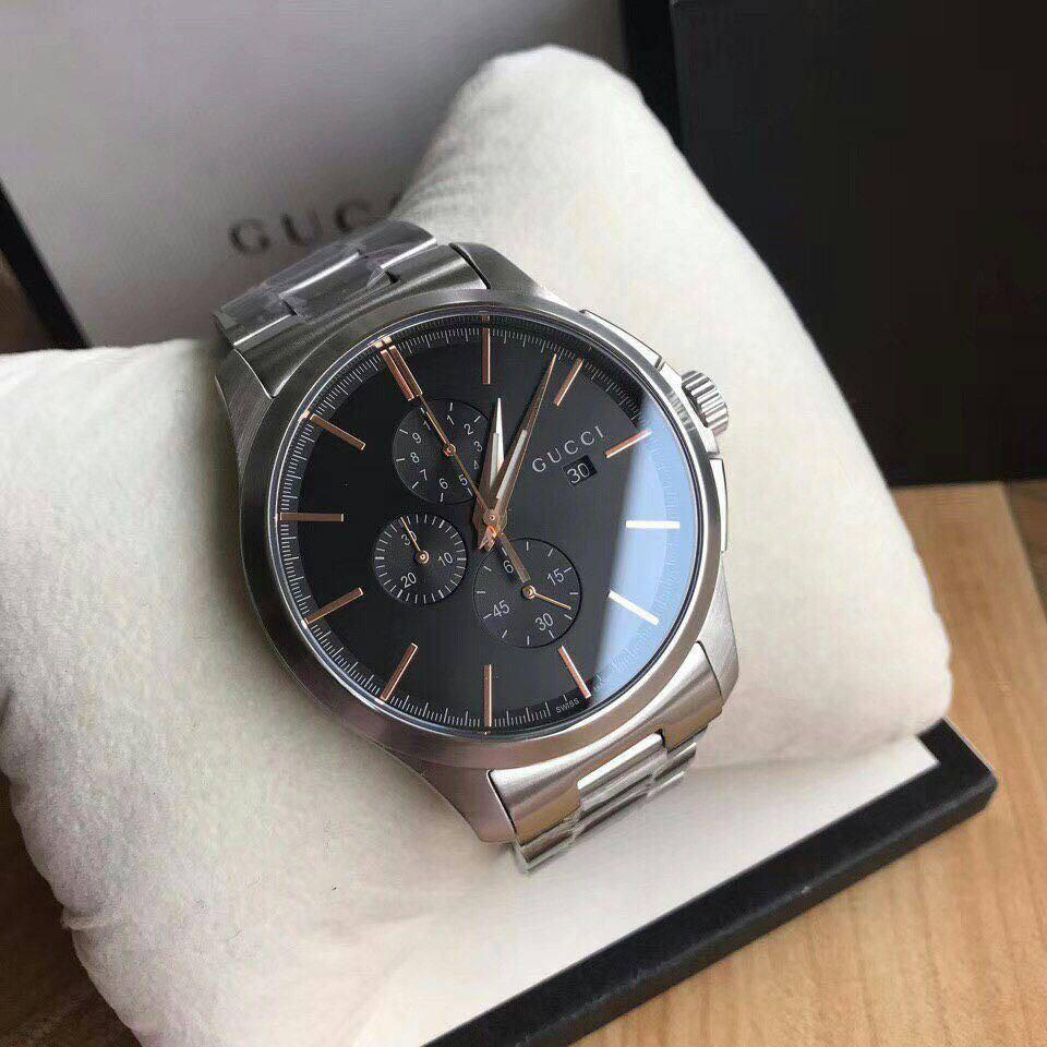 TIMELESS CHRONOGRAPH BLACK DIAL MENS 