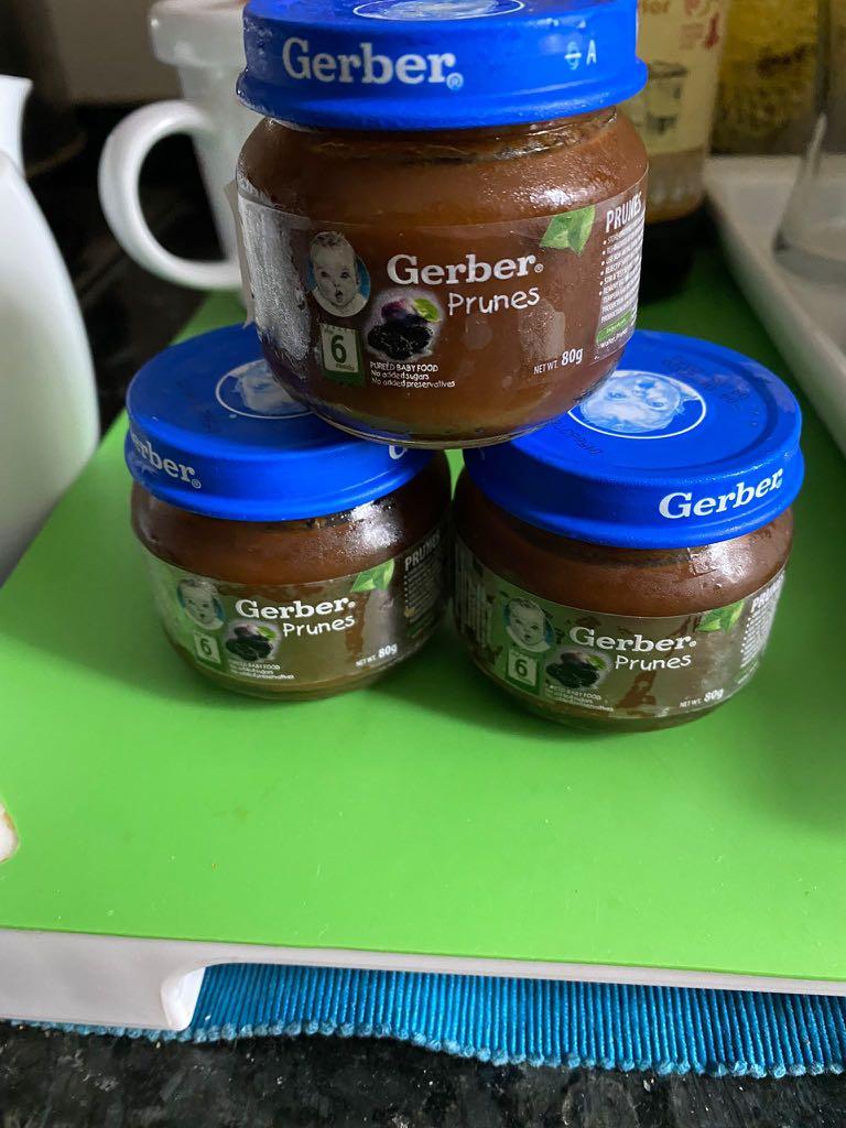 Gerber prunes top