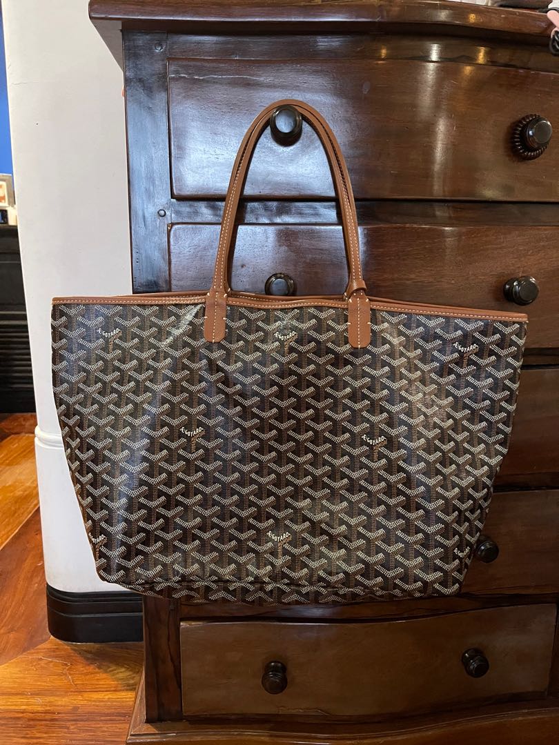 goyard brown tote