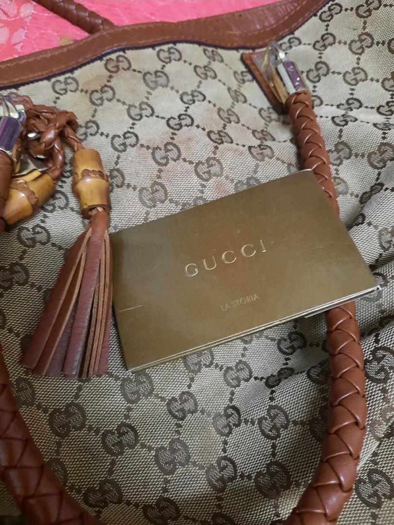 la storia gucci bag