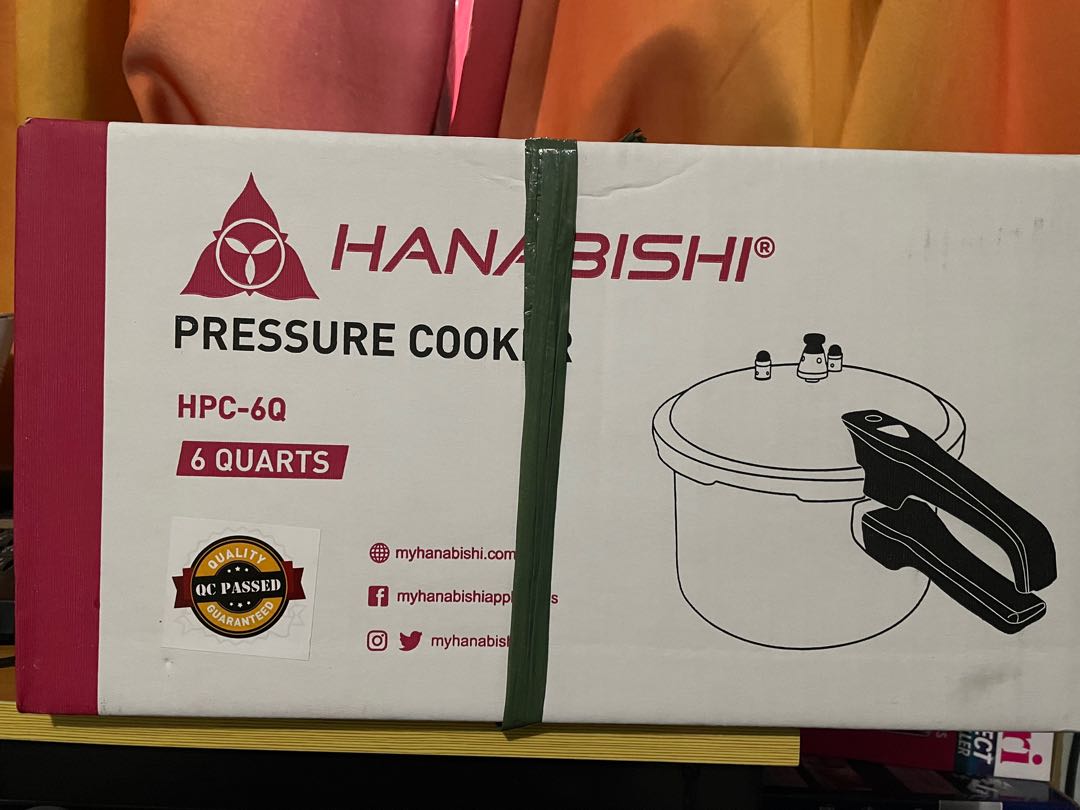 Hanabishi pressure cooker, Furniture & Home Living, Kitchenware