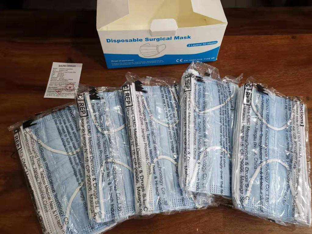 HSA Registered FDA/CE Certified Medical Surgical Mask for Adult, Health