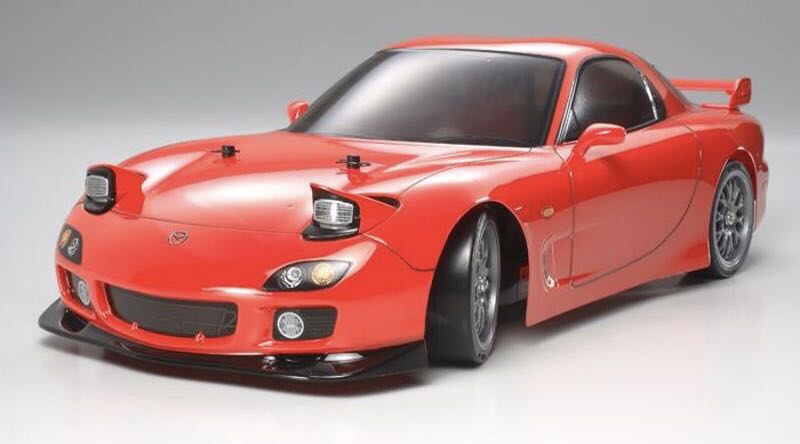 Iconic Mazda RX7 FD3S Drift Kit - Rare Brand New 1/10 Tamiya TT02 4WD ...
