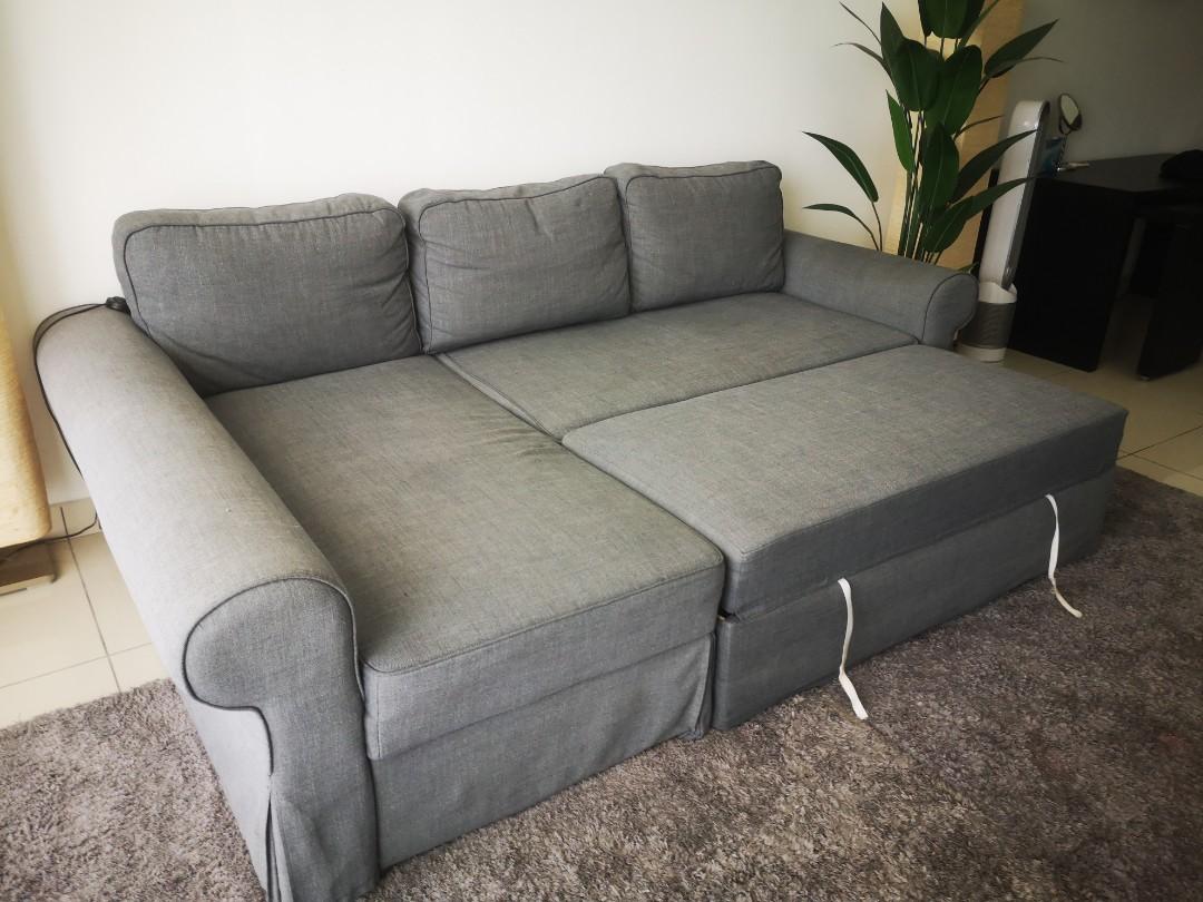Ikea Backabro Sofa Bed, Furniture & Home Living, Furniture, Sofas on