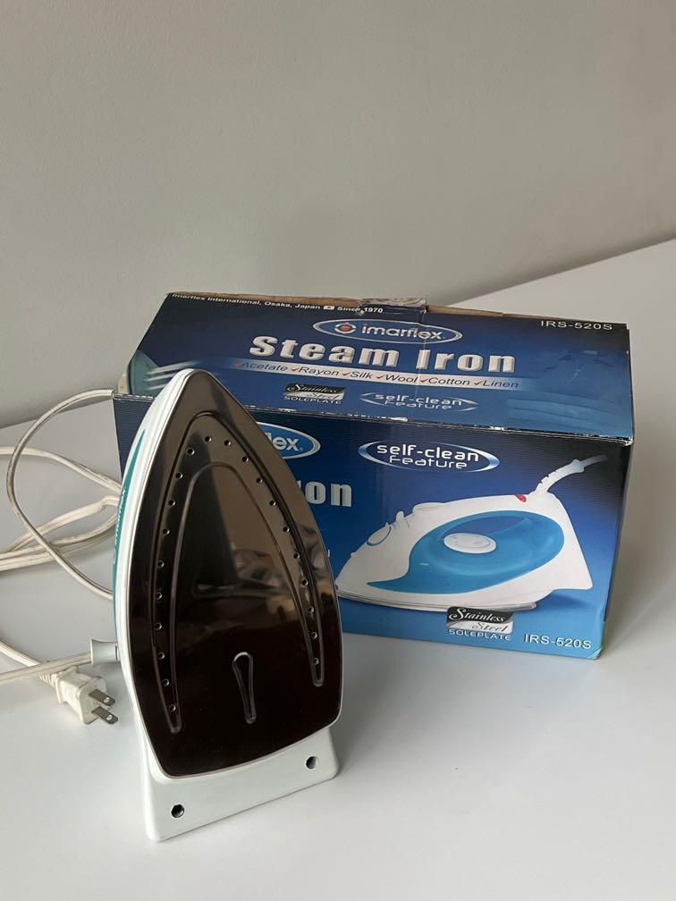 Imarflex Steam Iron (Category: Irons & Steamers) located in Mandaluyong City. Submitted by clearanceaa (Listing ID 1135717653, Image 2). Description: Used around only 3x. Good as new. Bought at SM Appliances .