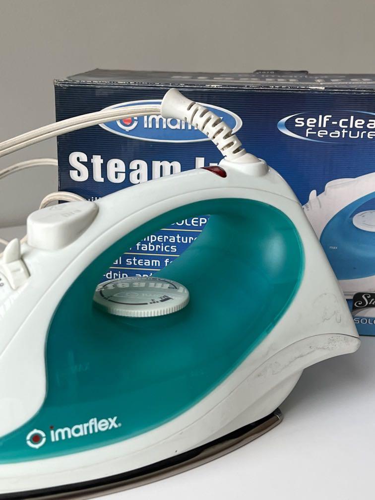 Imarflex Steam Iron (Category: Irons & Steamers) located in Mandaluyong City. Submitted by clearanceaa (Listing ID 1135717653, Image 3). Description: Used around only 3x. Good as new. Bought at SM Appliances .