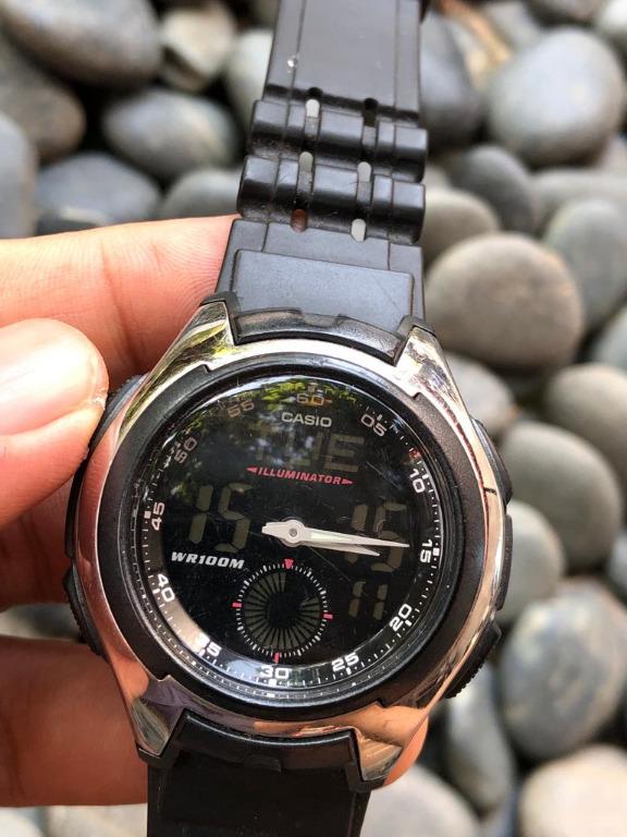 Jam tangan on sale casio illuminator wr100m