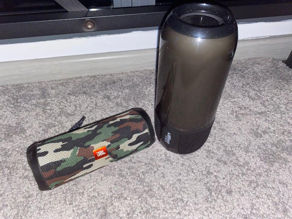 JBL flip 4 and LED speaker