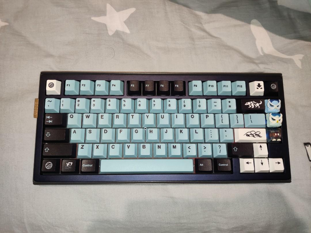Jelly epoch 75 navy mr suit 80 kbdfans krepublic, Computers & Tech