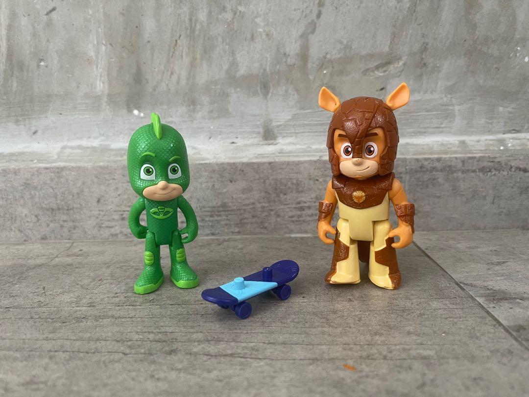 Just Play PJ Masks Gekko and Armadylan Figures, Hobbies & Toys, Toys