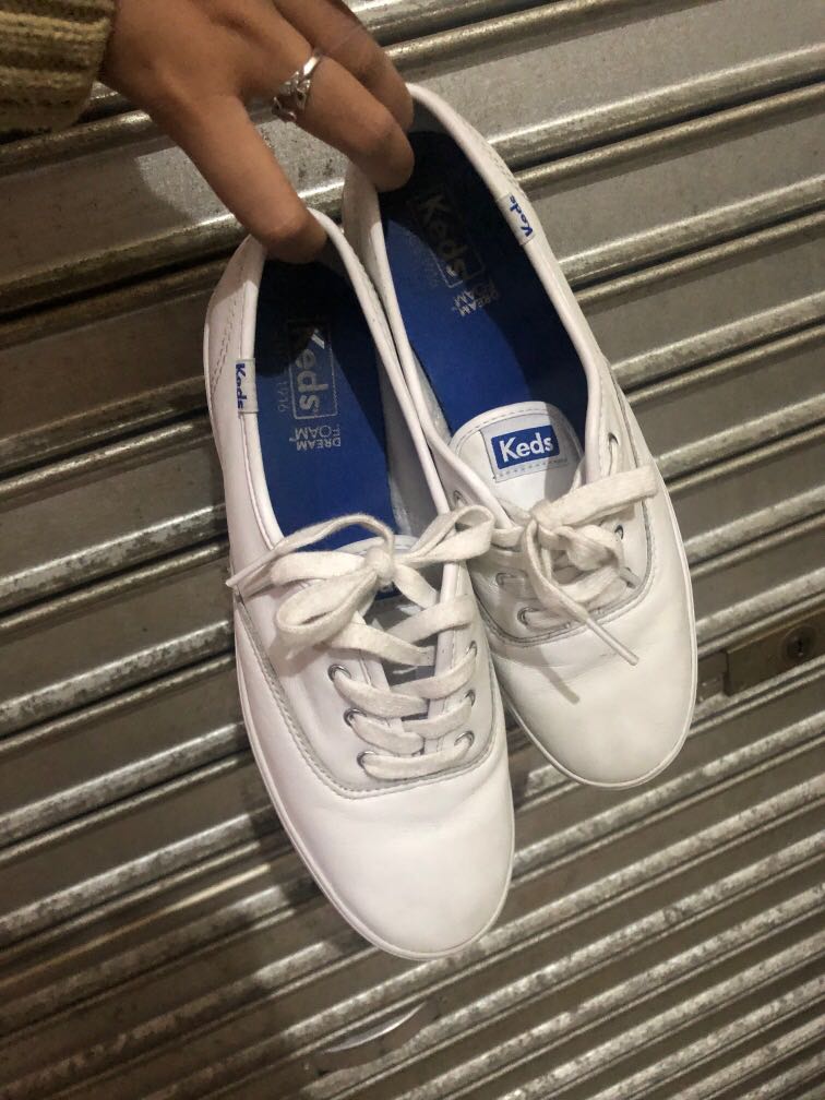 triple leather keds