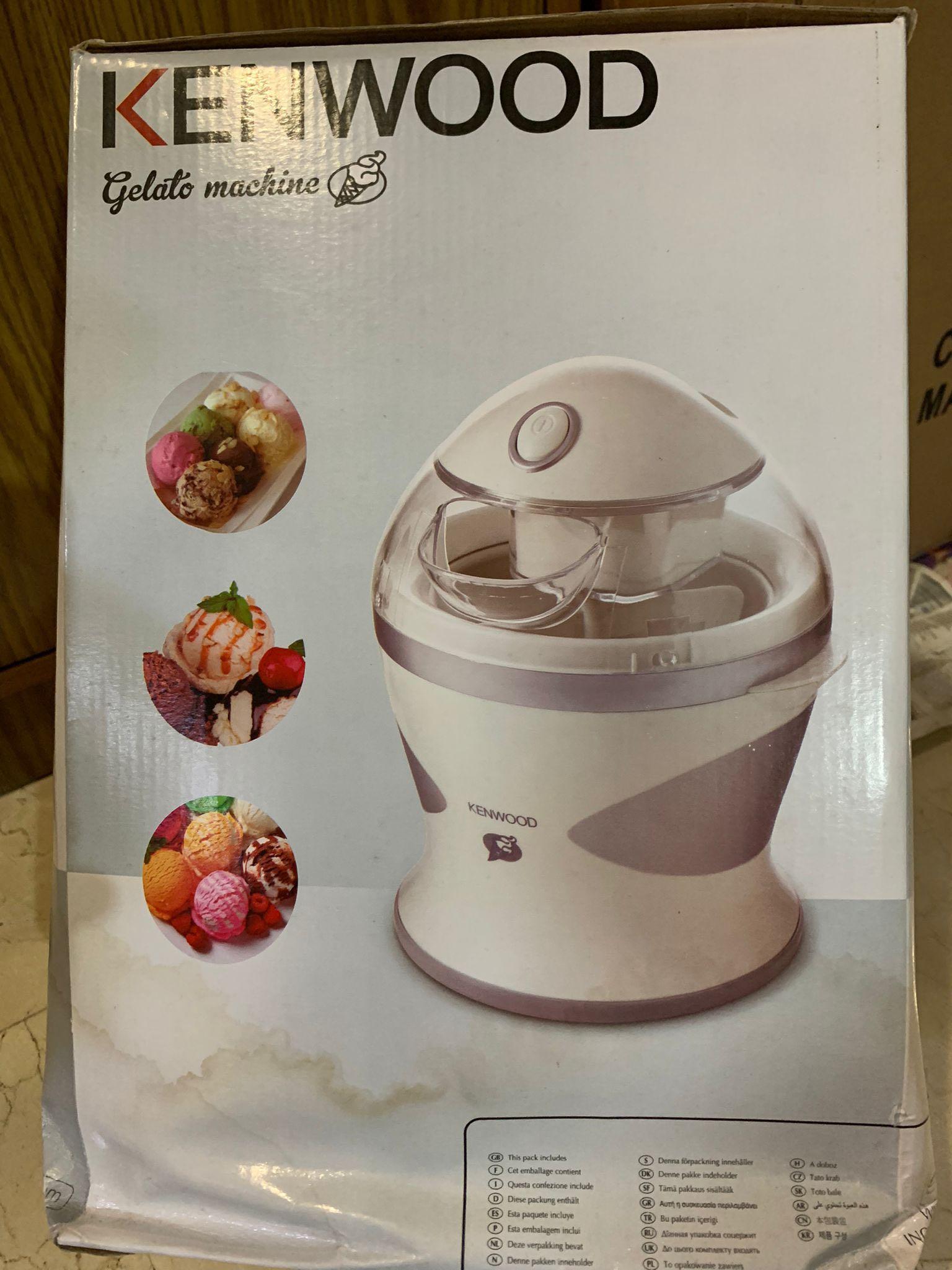 Kenwood IM280 ice cream maker TV Home Appliances Kitchen Appliances Other Kitchen Appliances on Carousell