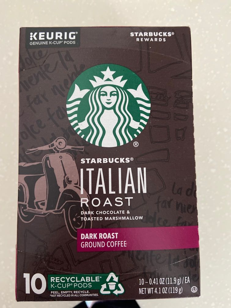 Keurig Starbucks Coffee Pods, Food & Drinks, Beverages On Carousell