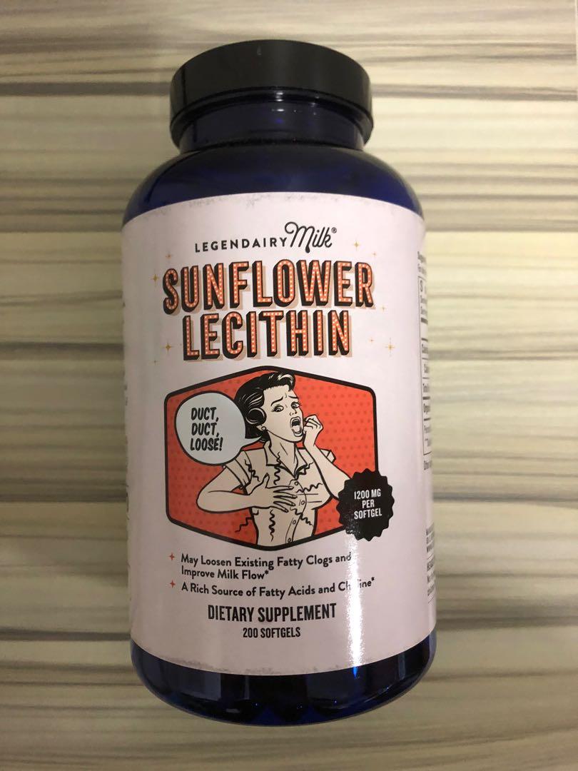 Legendairy Milk Sunflower Lecithin Capsules, Babies & Kids, Nursing
