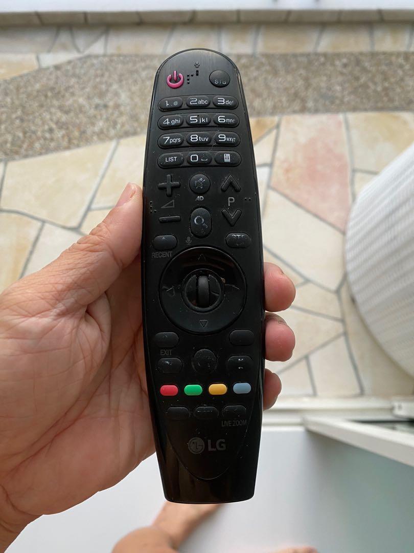 LG TV 65 inch with partial black screen (not functional) probably due to right half LED light