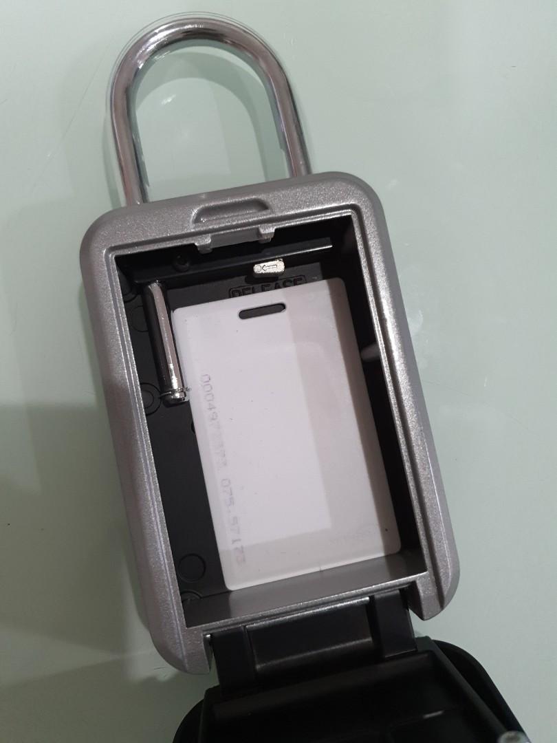 Lock Box for Access Cards & Keys Storage (Property Agent/Contractor/Job ...
