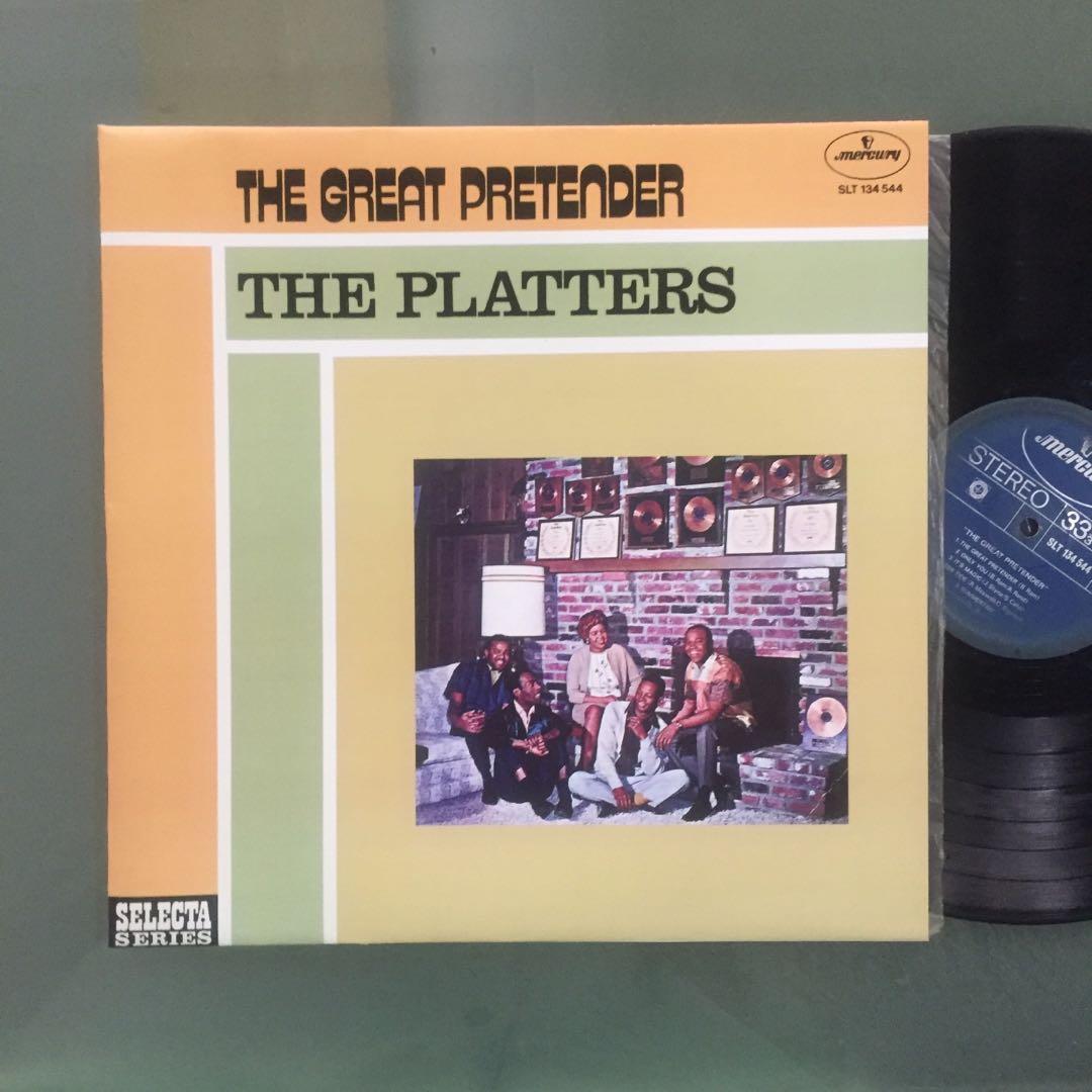 Lp The Platters (The Great Pretender), Hobbies & Toys, Music & Media