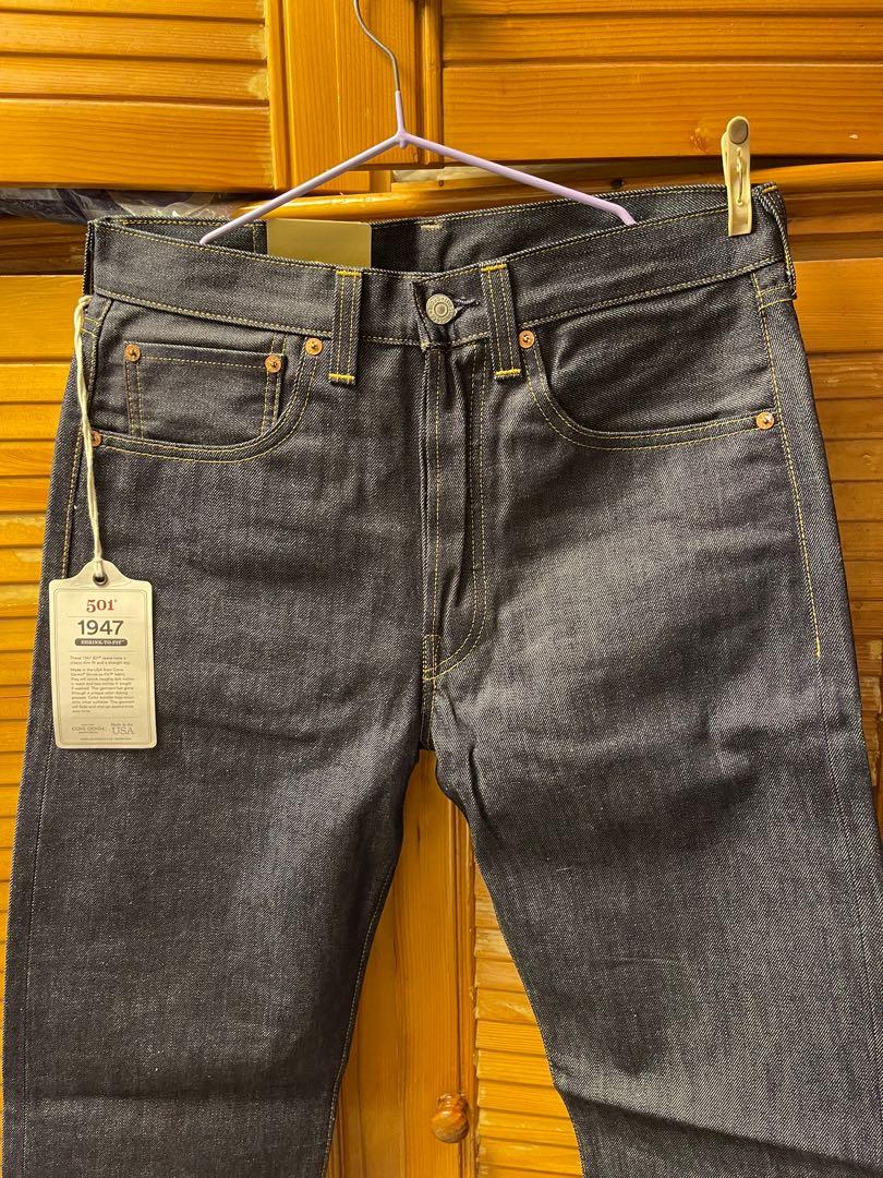 LVC Levi's 501xx 47年Big E 4420 Made in USA, 男裝, 褲＆半截裙