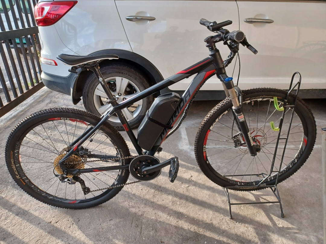 Merida big 7 500 converted to e bike Sports Equipment Bicycles