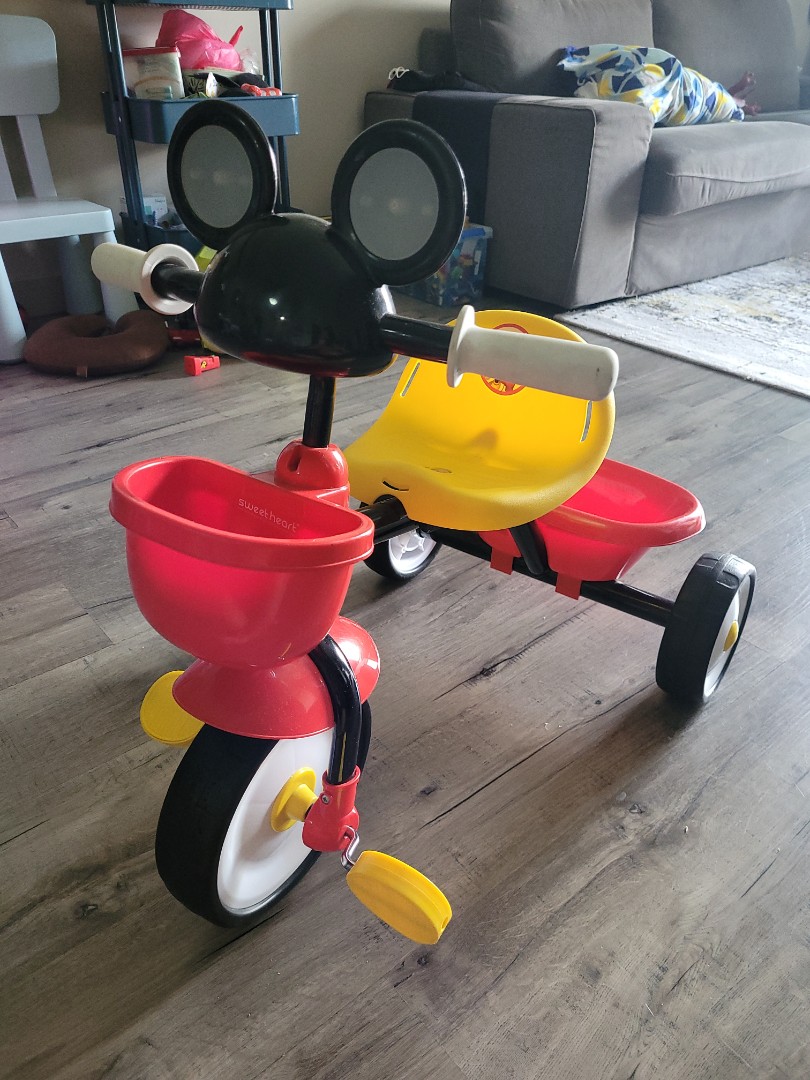 mickey mouse tricycle walmart