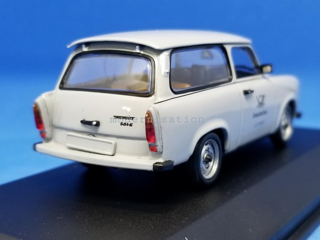 1:43 TRABANT 601 S 1985 WHITE | OSOBNÉ AUTÁ