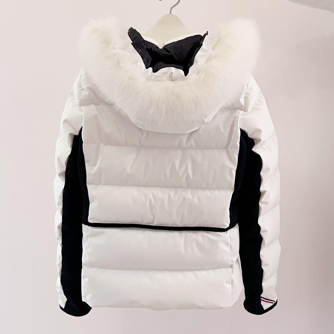 Moncler Grenoble 14 blue fox fur