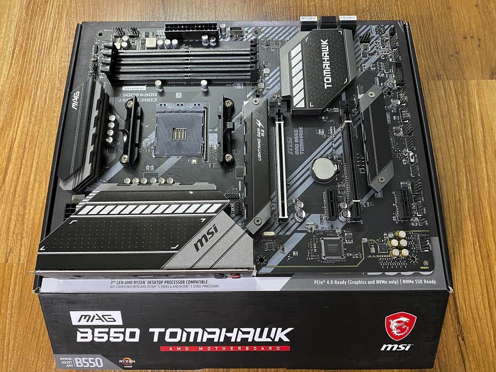 ギフ_包装 MSI B550 TOMAHAWK ⭐︎ジャンク sushitai.com.mx