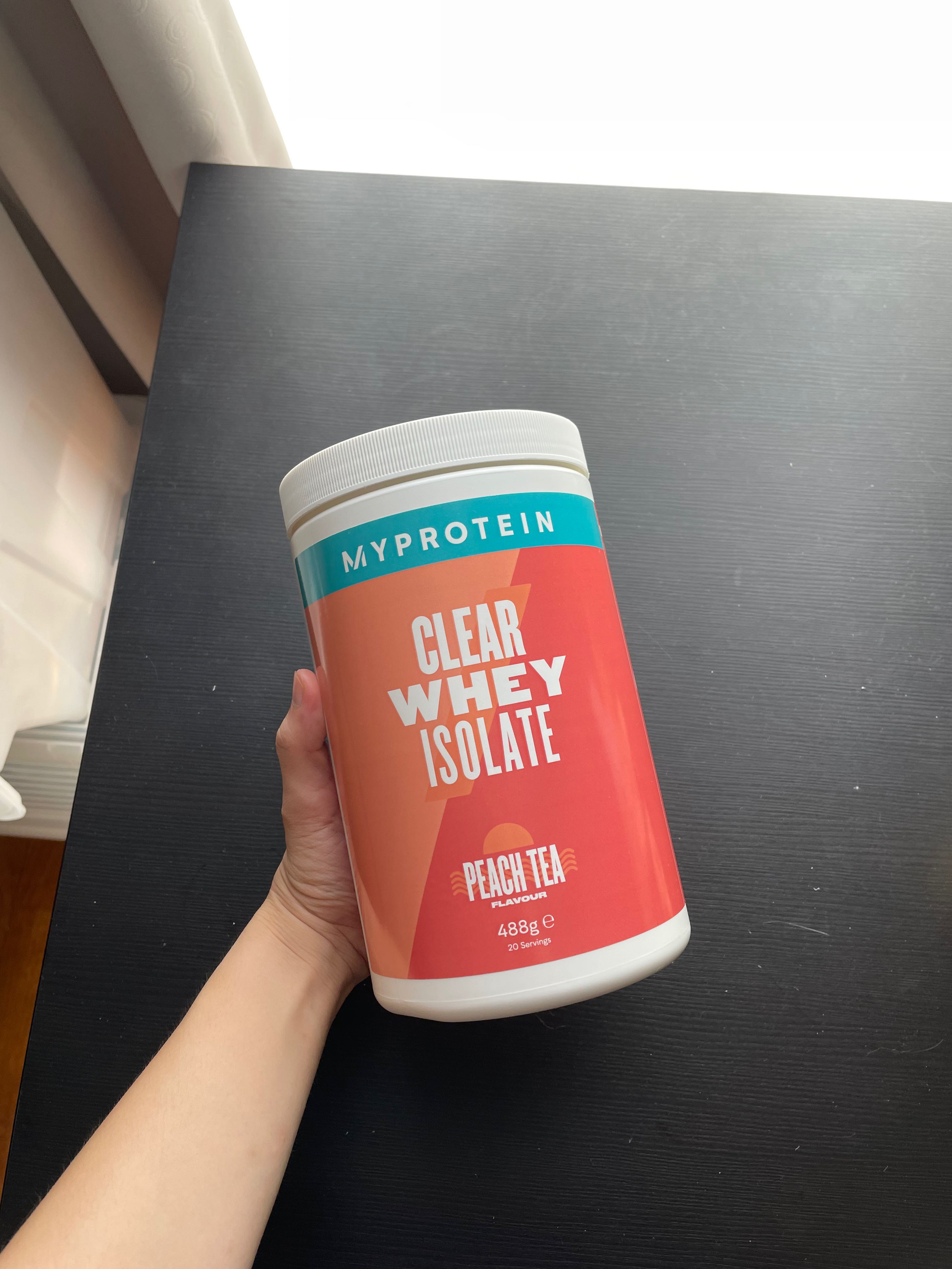 MYPROTEIN Clear Whey Isolate (Peach Tea), Health & Nutrition, Health