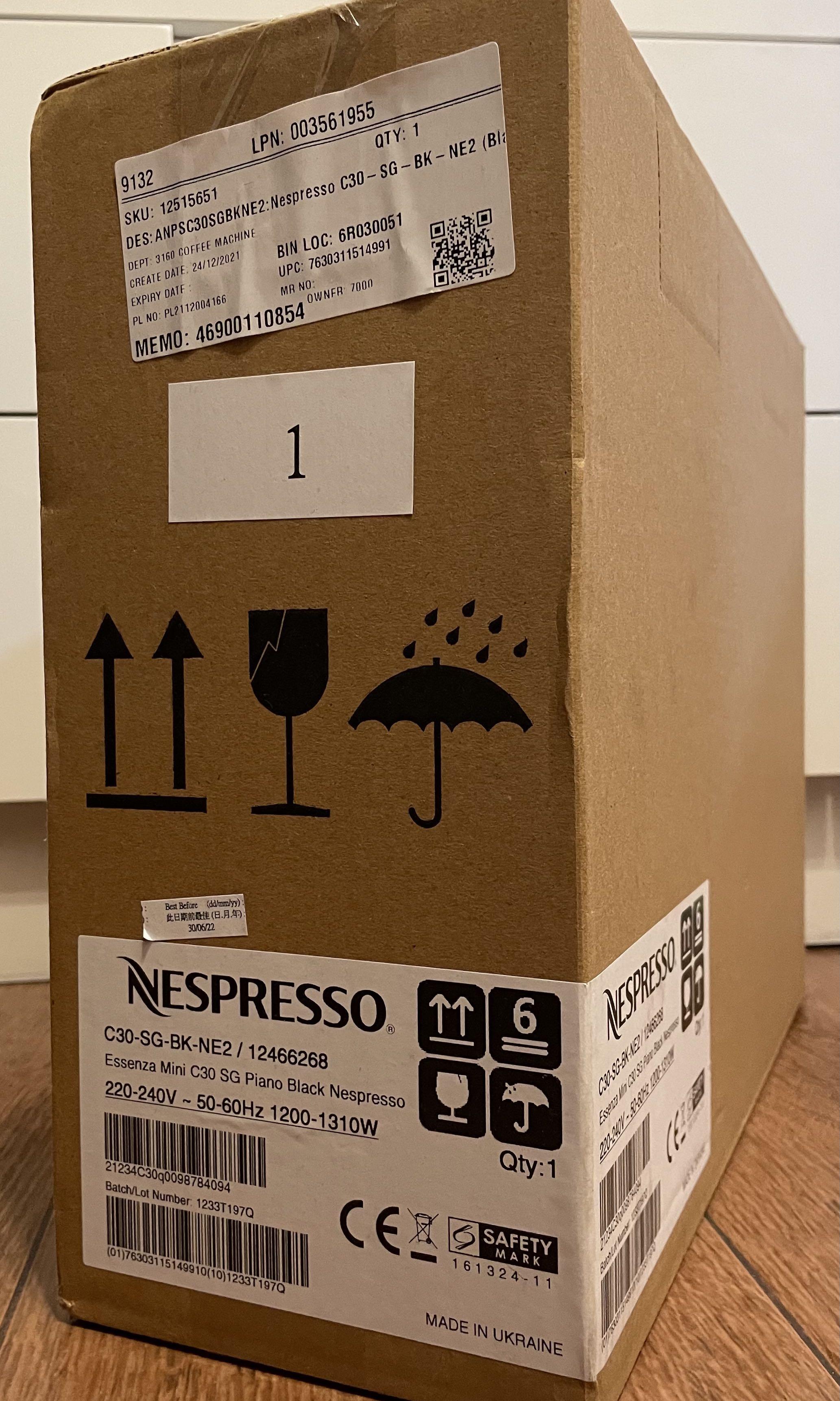 Nespresso Essenza Mini 咖啡機, 傢俬＆家居, 廚具和餐具, 其他廚具和