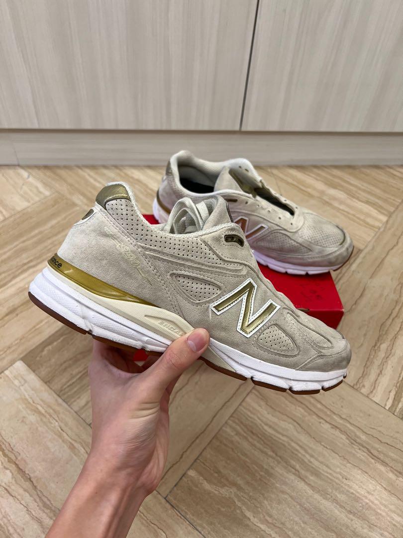 New Balance 990V4 Angora, Men's Fashion, Footwear, Sneakers on Carousell