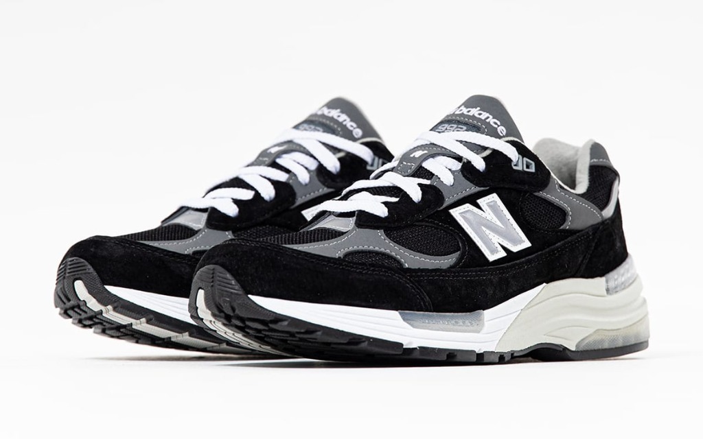 New Balance 992 Black Grey M992EB US10.5 UK10 EUR44.5, 男裝